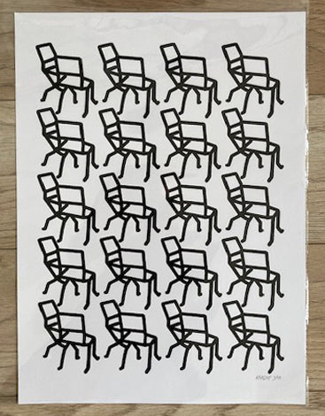 Chairs- print