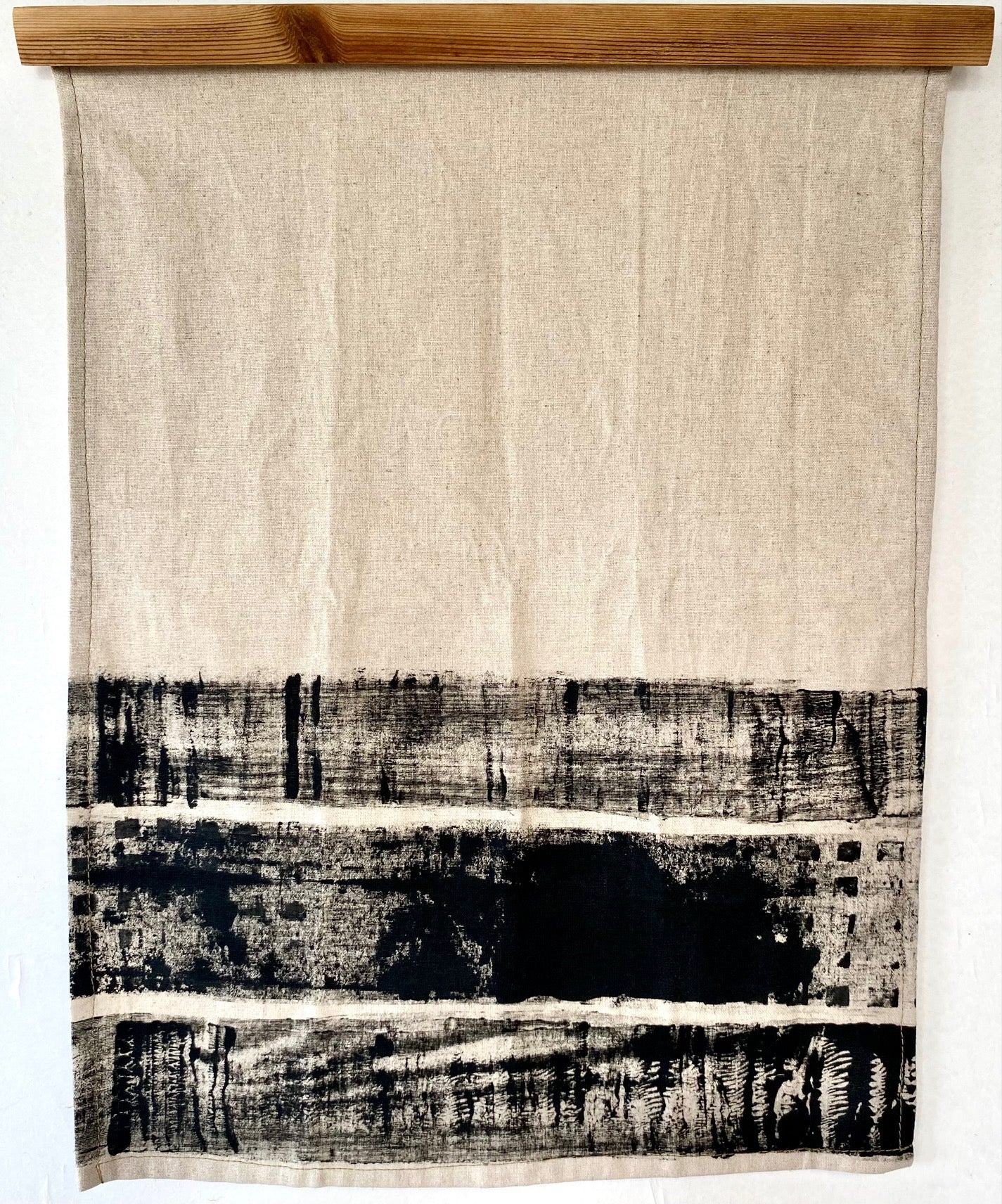 Textile wall hanging