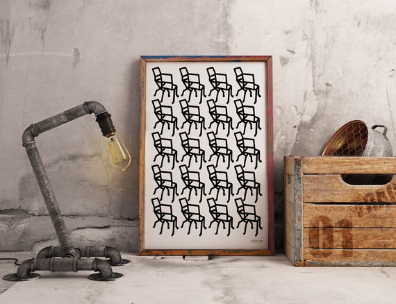 Chairs- print