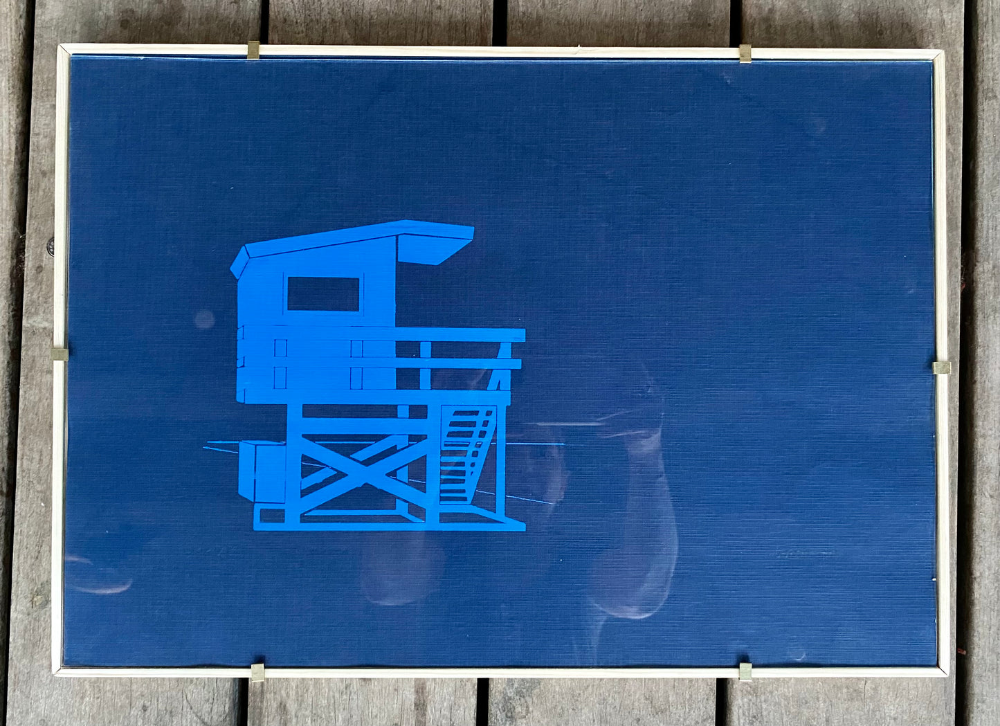 lifeguard tower - screen print