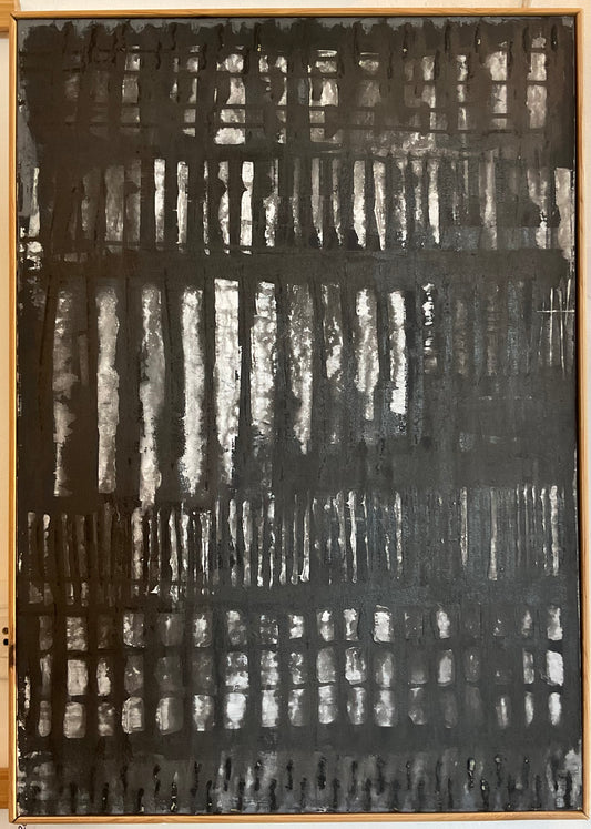 Abstract black and white