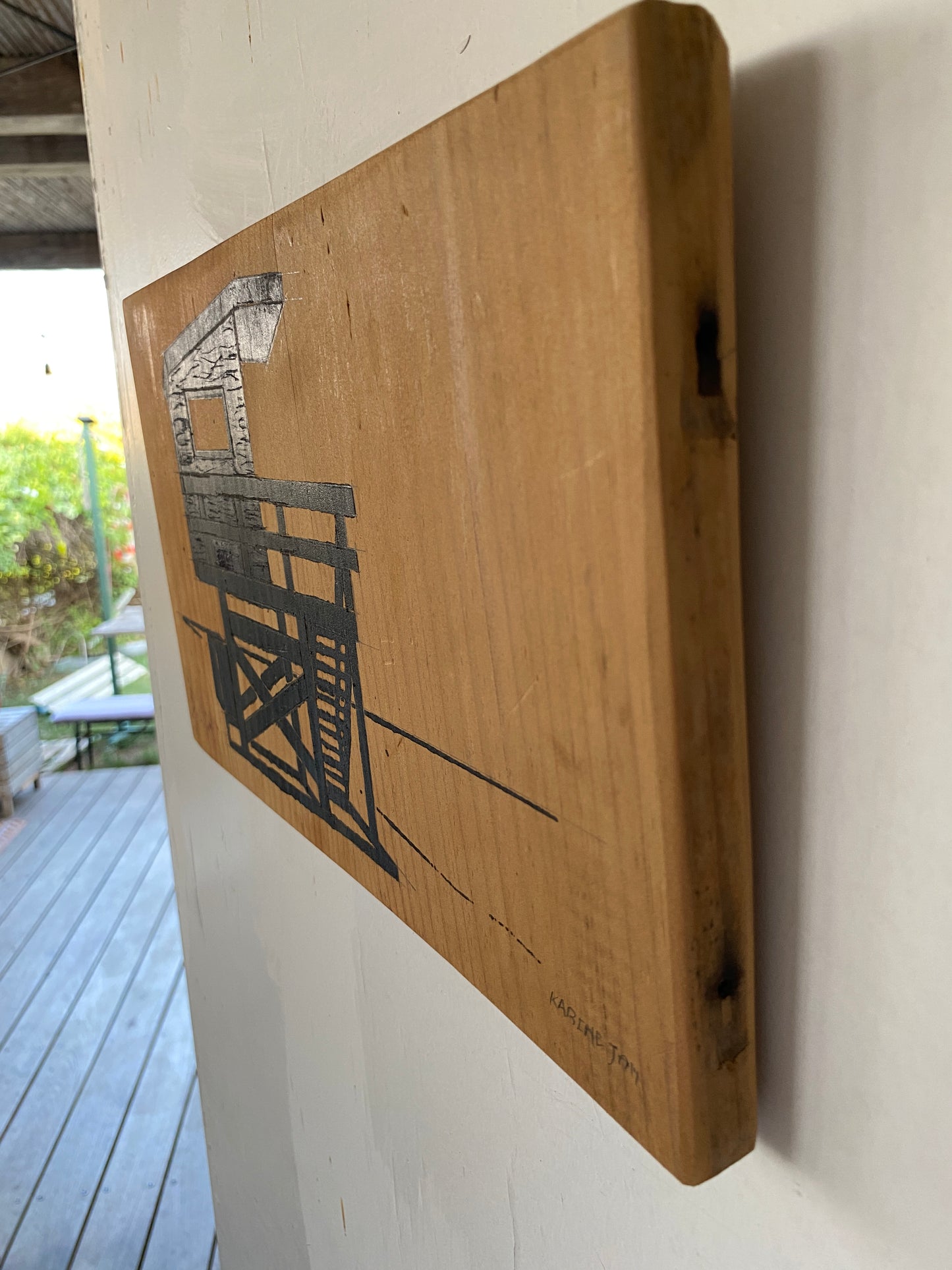 Lifeguard Tower black