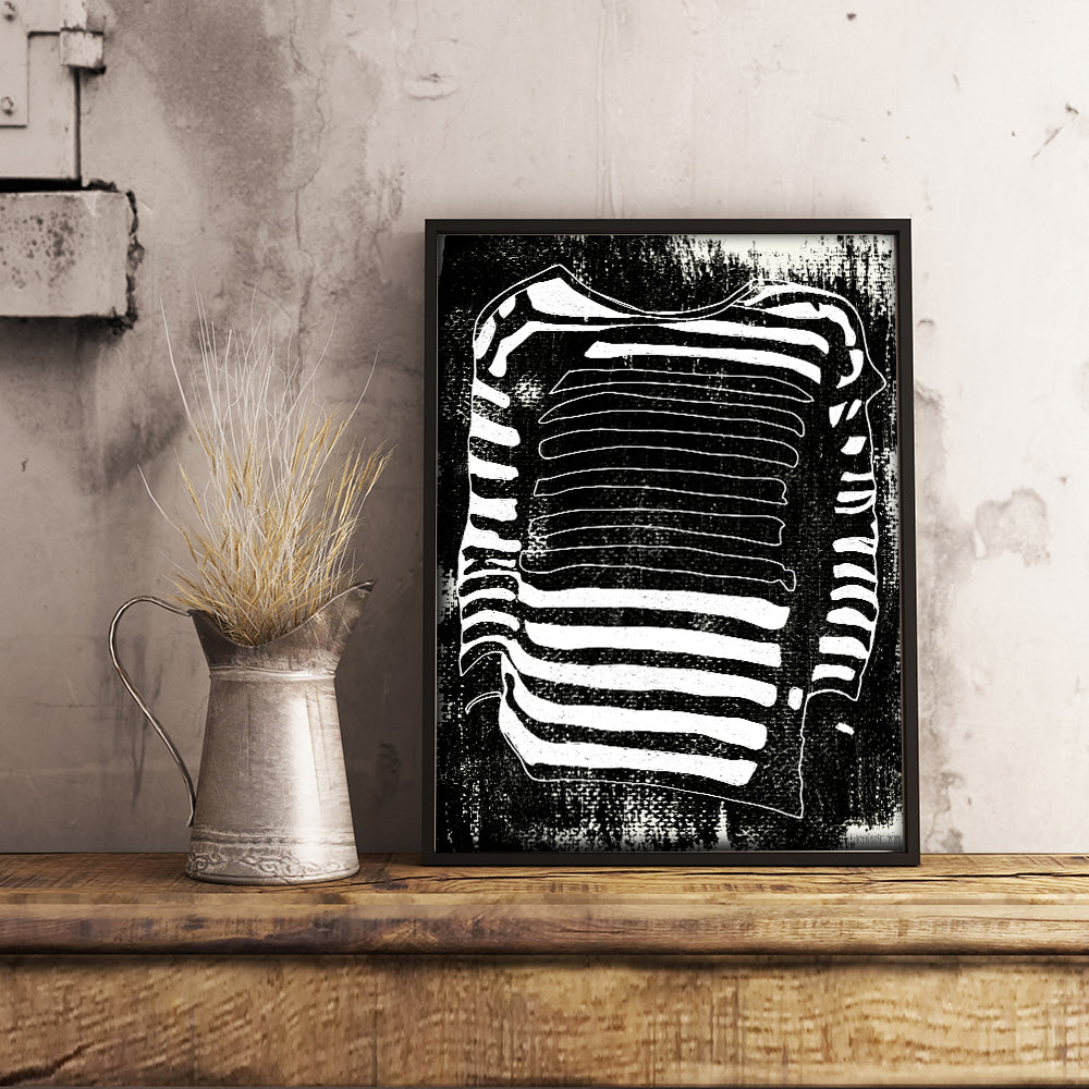 Stripe Shirt - black