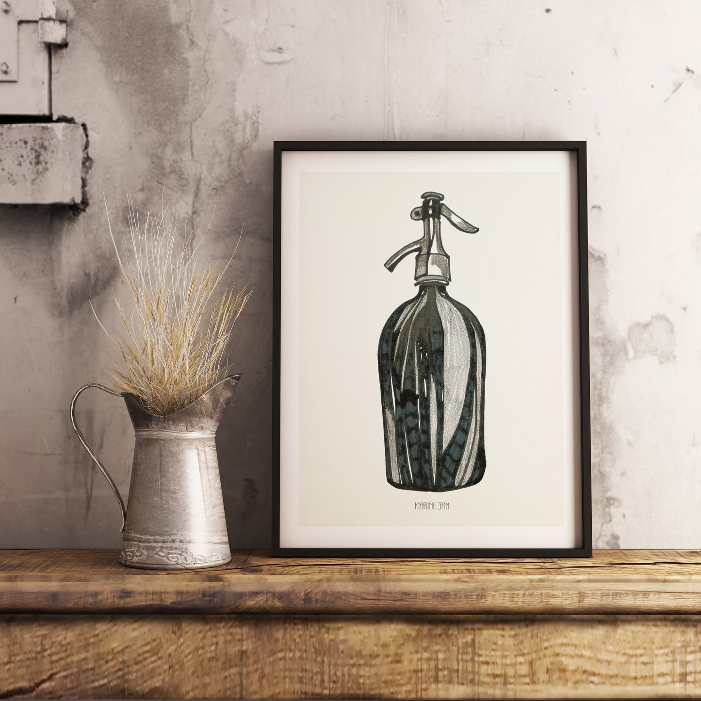 Vintage soda bottle
