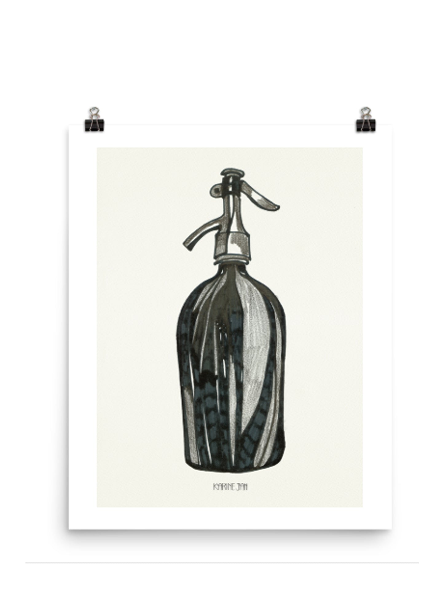 Vintage soda bottle