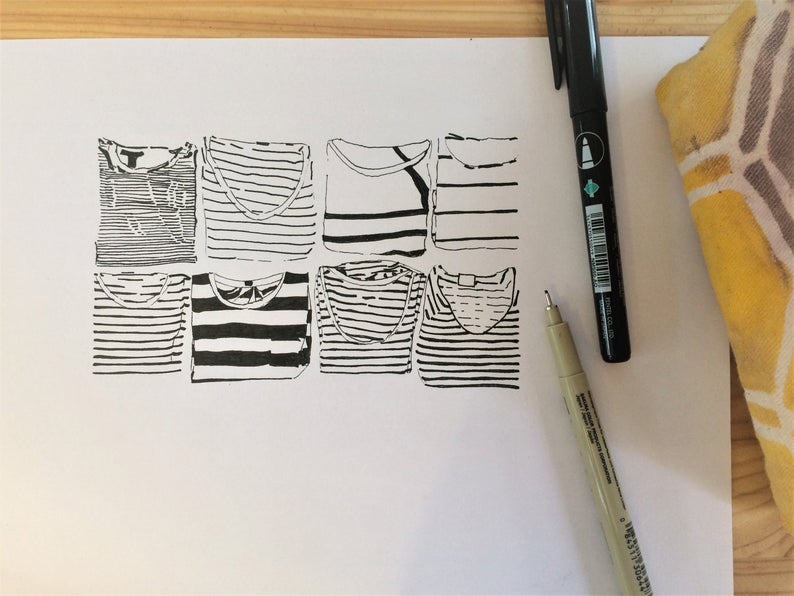 folded shirts