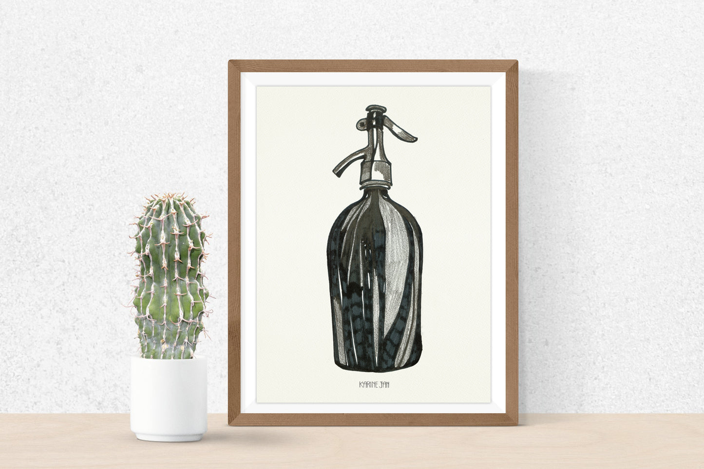 Vintage soda bottle