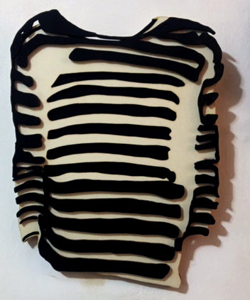 A stripes shirt 3d wall art