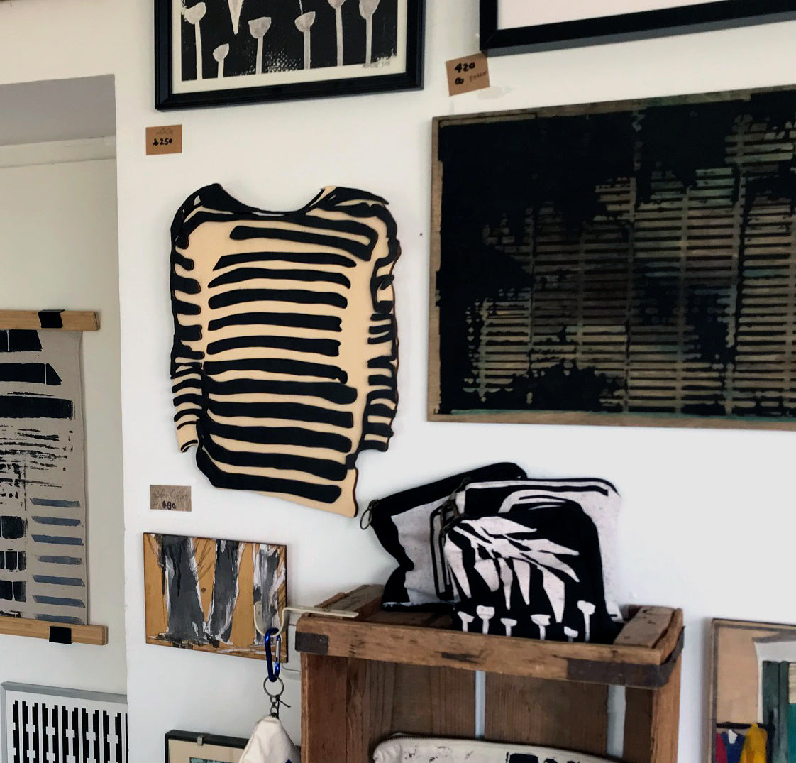A stripes shirt 3d wall art